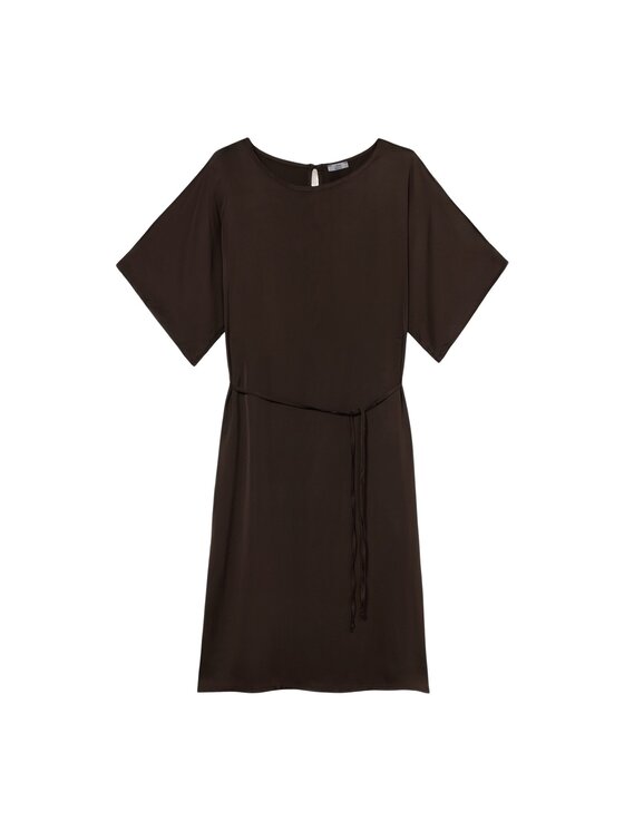 Oltre Oltre Vestito da giorno 7042J000908N0F2 Marrone A-Line Fit