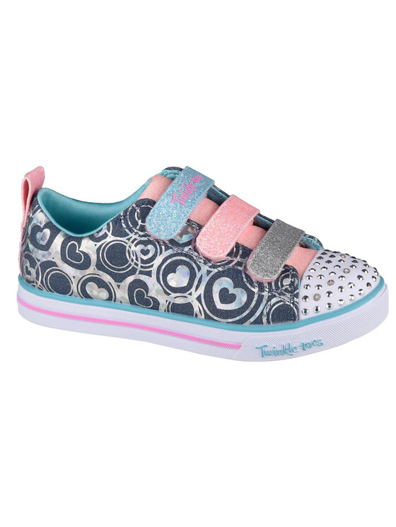 Sneakersy, rozmiar 35, Grantowe, Skechers Sparkle Lite Heartsland