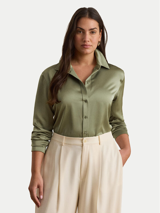 LAUREN RALPH LAUREN LAUREN RALPH LAUREN Košile 200P13808004 Zelená Regular Fit