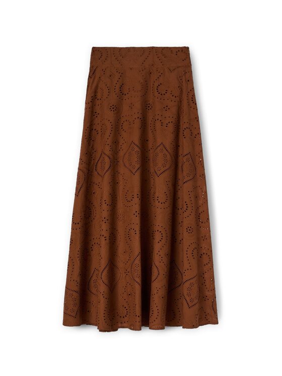 Motivi Motivi Gonna maxi 1255Q001115N022 Marrone Flared Fit