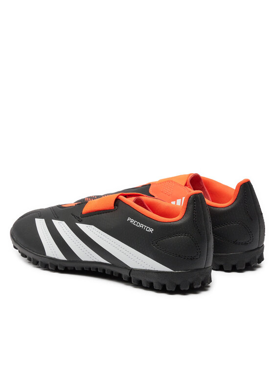 adidas adidas Futbalové topánky Predator 24 Club Hook-and-Loop Turf Boots IG5430 Čierna