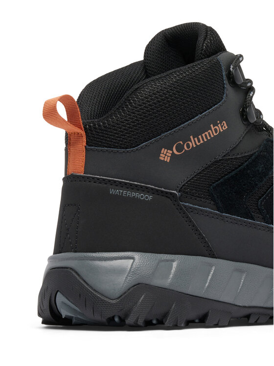 Columbia Columbia Trekking Strata Trail™ Mid WP Boot 2076861 Crna