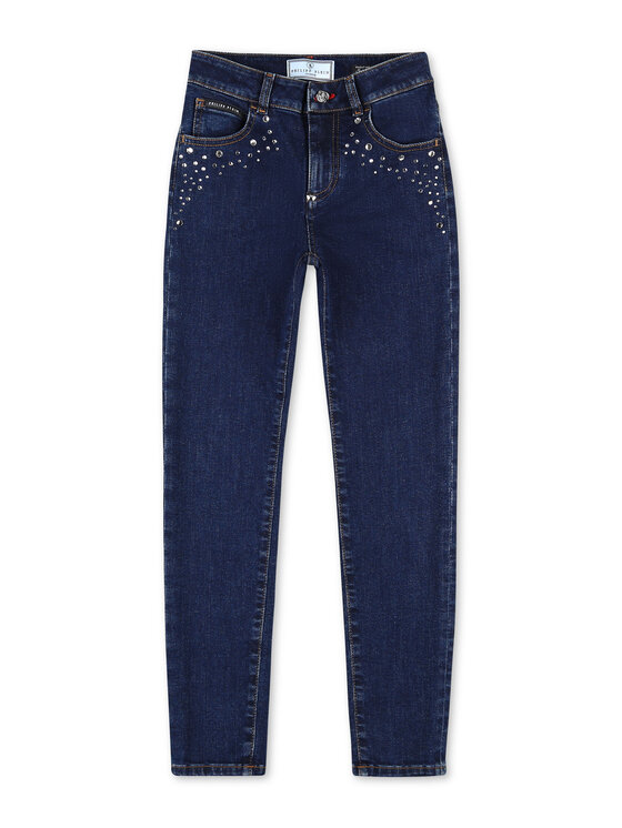 PHILIPP PLEIN PHILIPP PLEIN Jeansy 1645 Błękitny Straight Fit