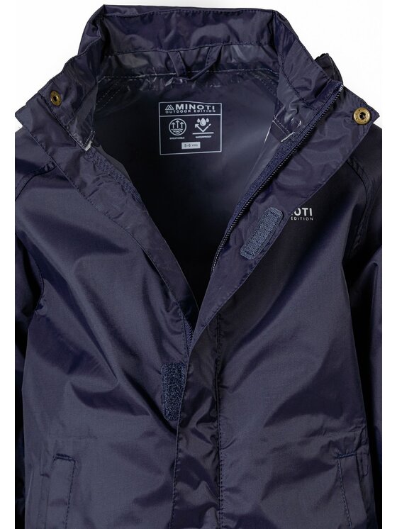 minoti minoti Kurtka przeciwdeszczowa 27KMJACKET2 Granatowy Regular Fit