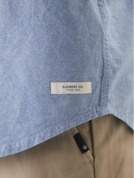Element Element Košulja Button Down Regular Oxford ELYWT00182 Plava Regular Fit