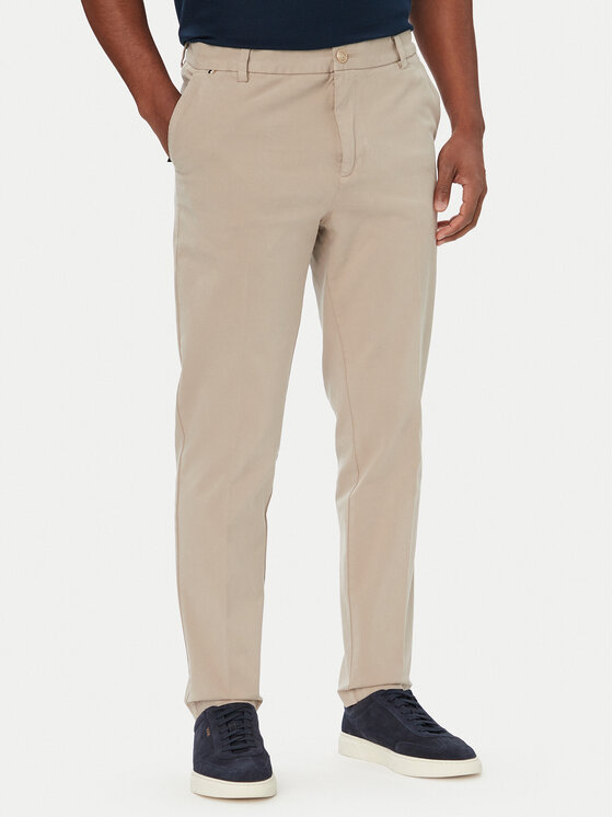 BOSS Pantaloni chino H-Kane1 50543304 Bej Modern Fit