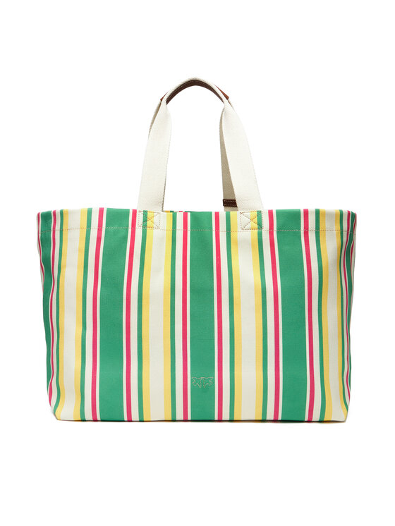 PINKO PINKO Käekott Shopping Bag Extra PE 25 PLTT 104754 A2G5 Roheline