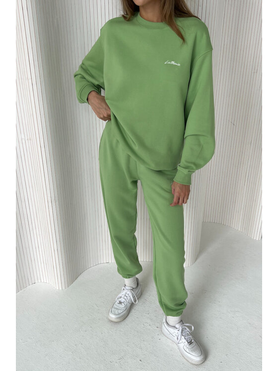 La Mania La Mania Felpa GUILTY Verde Active Fit