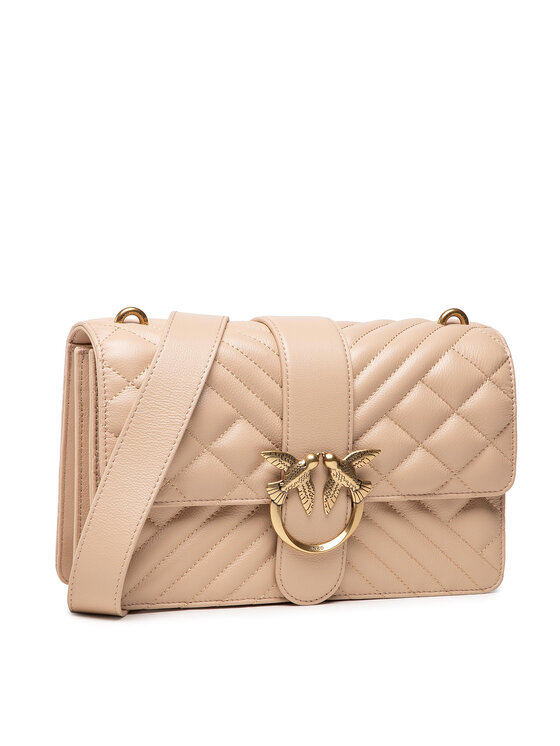 PINKO BORSA LOVE CLASSIC ICON V QUILT 5 CL BLACK