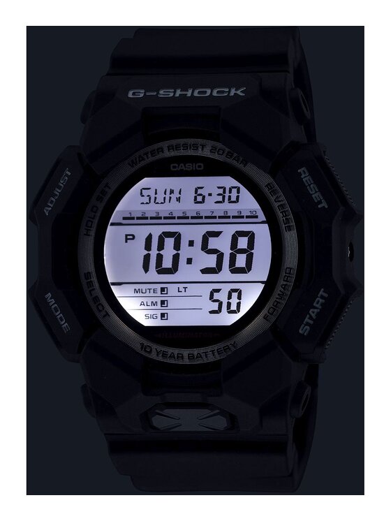 Casio Casio Zegarek GD-010-1A1ER Czarny