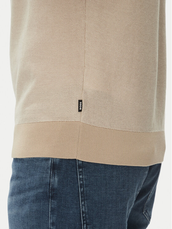 BOSS BOSS Tričko Jianfranco 50537642 Biela Regular Fit