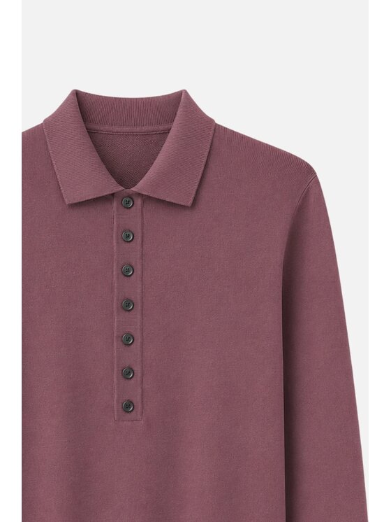 PINKO PINKO Svetr Vaduz Polo Fialová Regular Fit