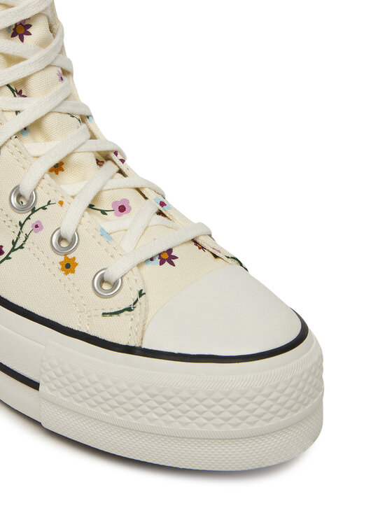 Converse Converse Sneakers aus Stoff Chuck Taylor All Star Lift A15536C Écru