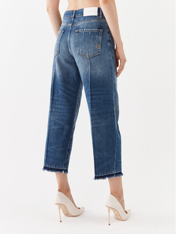 PINKO Pinko Džínsy Barbara 101713 A146 Modrá Boyfriend Fit