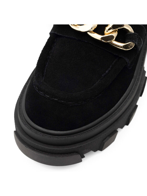 Badura Badura Loafersy SOPHIA-01 Czarny