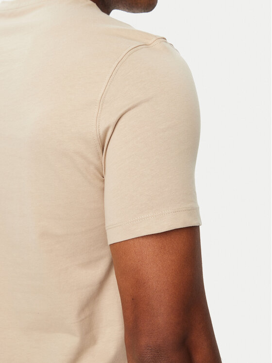 Guess Guess T-särk M6BI49 K6186 Beež Slim Fit
