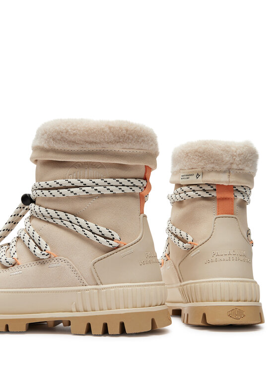 Palladium Palladium Turistická obuv PALLASHOCK HIVER 94349-175-M Bílá