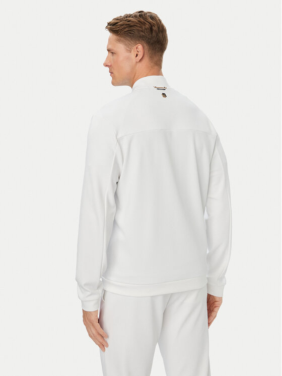 BOSS BOSS Mikina TOC Game 50563352 Bílá Regular Fit