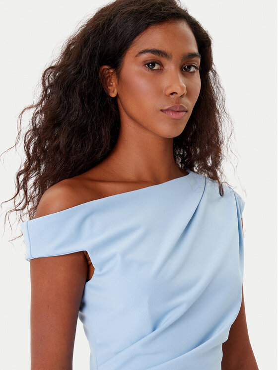 Rinascimento Rinascimento Coctailkleid CFC0125334003 Himmelblau Slim Fit