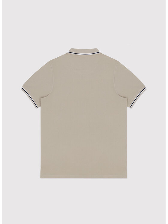 Pako Lorente Pako Lorente Polo P26WN-TX-009 Beżowy Regular Fit