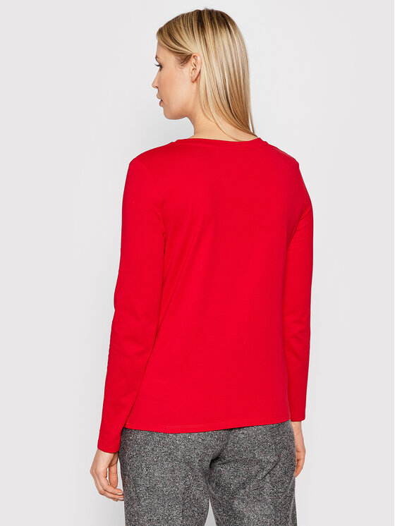 Tommy Hilfiger Tommy Hilfiger Μπλουζάκι WW0WW30720 Κόκκινο Regular Fit