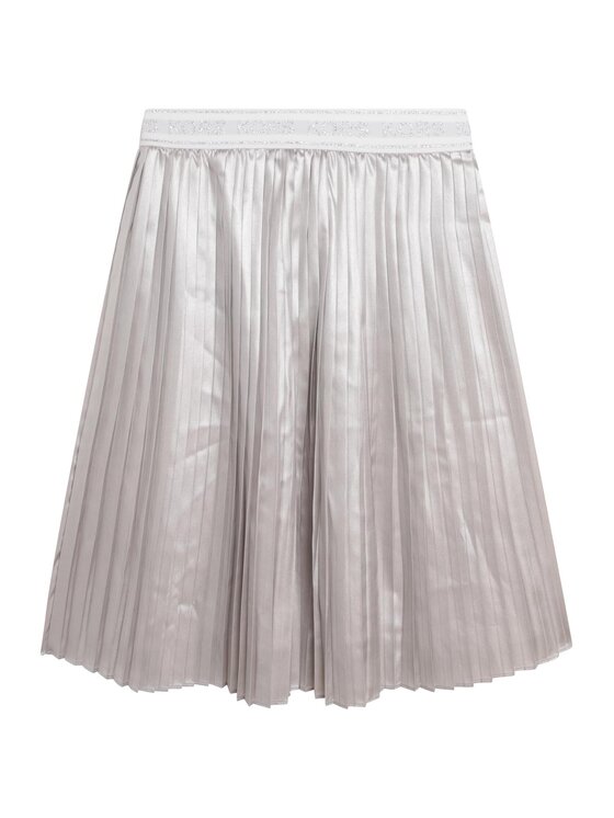 MICHAEL KORS KIDS MICHAEL KORS KIDS Спідниця в складку R13120 S Сірий Regular Fit