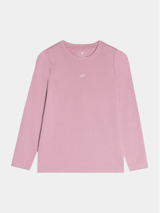 4F 4F Bluse 4FJAW23TLONF141 Rosa Regular Fit