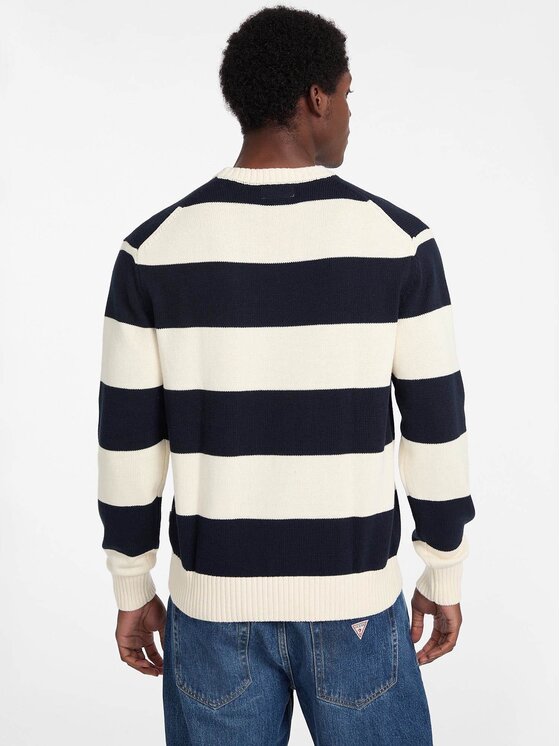 Guess Guess Sweter 168475 Beżowy Classic Fit