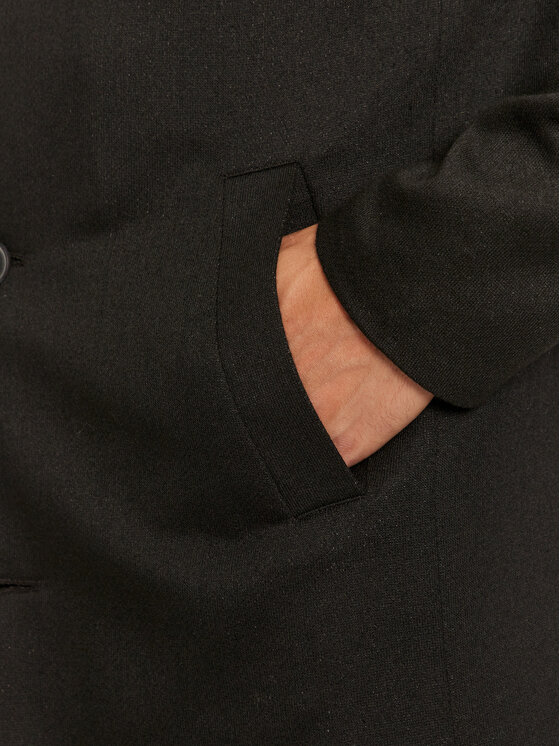 Jack & Jones Jack & Jones Übergangsmantel 12259805 Schwarz Regular Fit