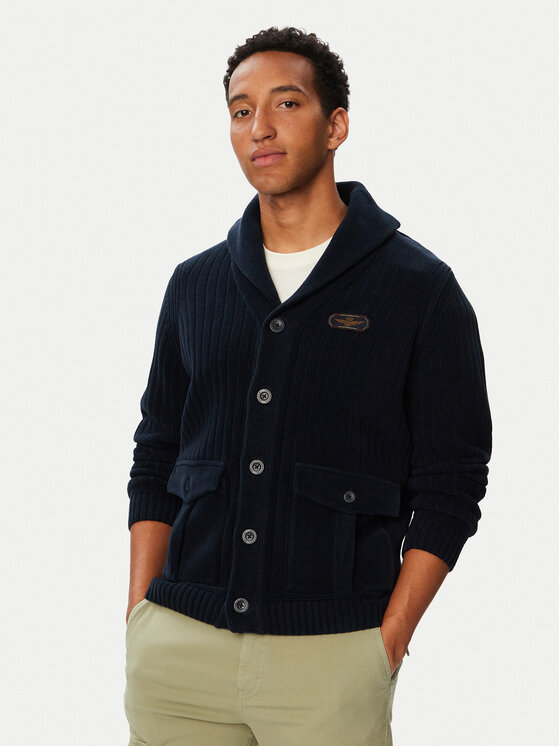 Aeronautica Militare Aeronautica Militare Ζακέτα 262MA1674UL00955 Σκούρο μπλε Regular Fit