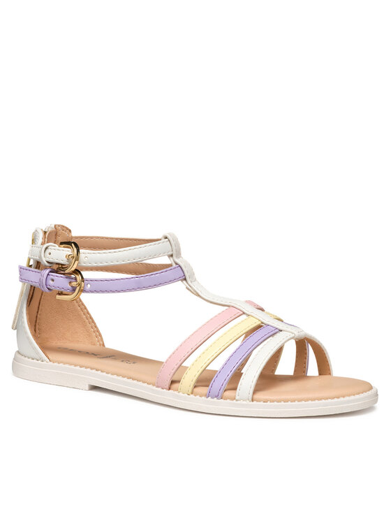 Geox Geox Σανδάλια Jr Karly J7235D 5402 C0761 M Λευκό