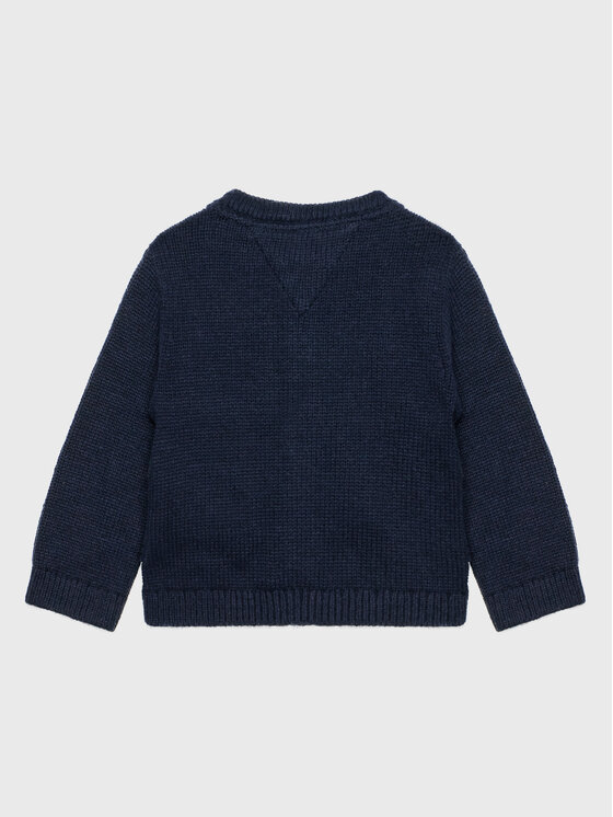 Tommy Hilfiger Tommy Hilfiger Komplet dziecięcy Baby Cable KN0KN01529 Granatowy Regular Fit