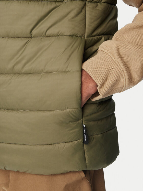 adidas adidas Brezrokavnik Terrex Multi Essentials Climawarm Padded Vest KX8818 Khaki Regular Fit