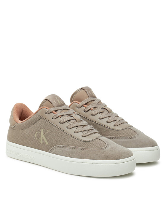 Calvin Klein Jeans Calvin Klein Jeans Снікерcи Classic Cupsole Low Mix Mg Wn YW0YW01636 Бежевий