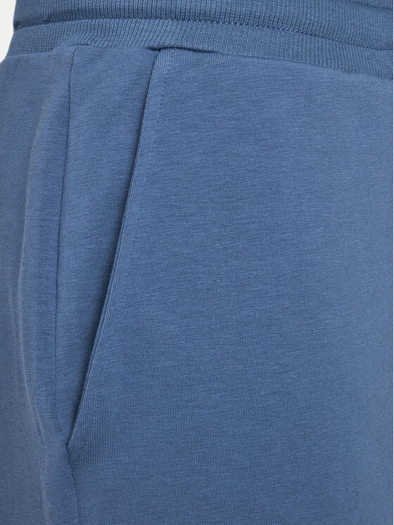 Hanro Hanro Pantaloni scurți sport Natural Living 75960 Albastru Regular Fit