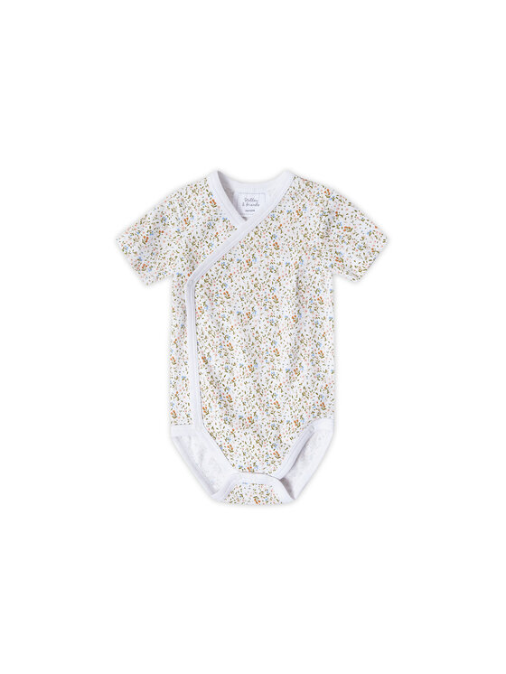Stellou & friends Stellou & friends Komplet body dziecięcych Short Sleeve CROSS-BODY Różowy