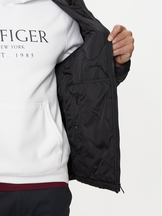 Tommy Hilfiger Tommy Hilfiger Kurtka przejściowa MW0MW36585 Czarny Regular Fit