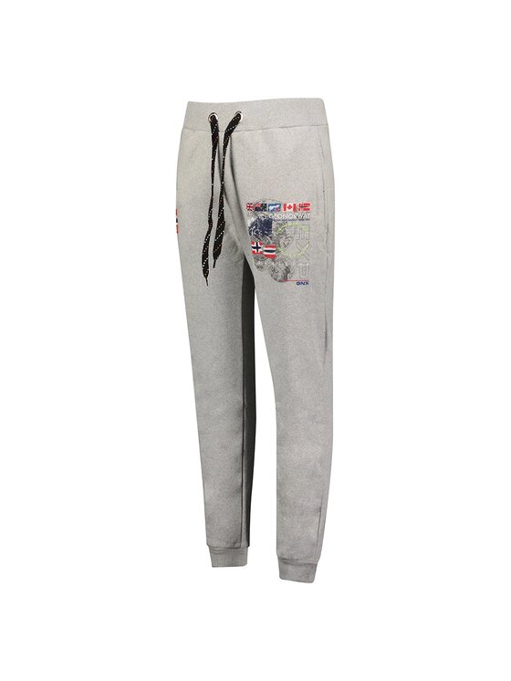 Geographical Norway Geographical Norway Spodnie dresowe WW5807H/GNO-BLENDED GREY Szary Regular Fit