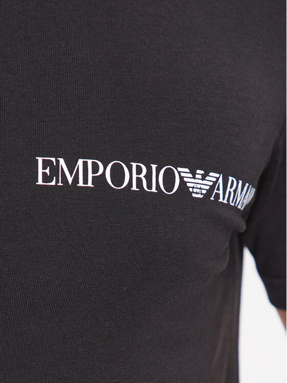 Emporio Armani Underwear Emporio Armani Underwear Komplet 2 t-shirtów 111849 3F717 17020 Czarny Regular Fit