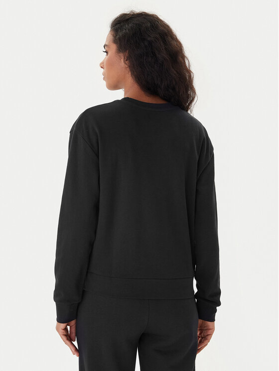 Kappa Kappa Mikina Logo Fekka 371M5EW Čierna Regular Fit
