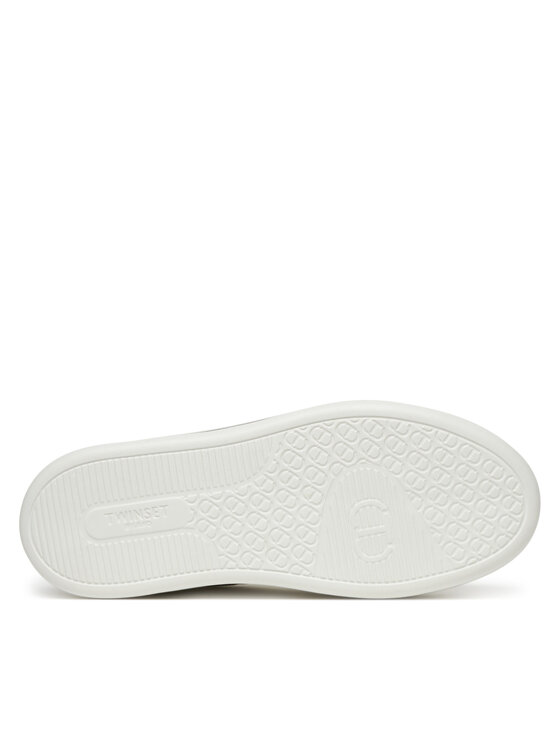 TWINSET TWINSET Sneakersy 251TCP014 Biały