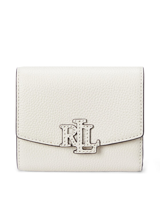 LAUREN RALPH LAUREN Malá dámska peňaženka 432966782003 Biela