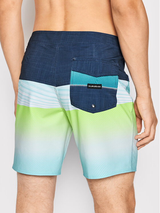 Quiksilver Quiksilver Σορτς κολύμβησης Surfsilk Panel 18" EQYBS04658 Έγχρωμο Performance Fit