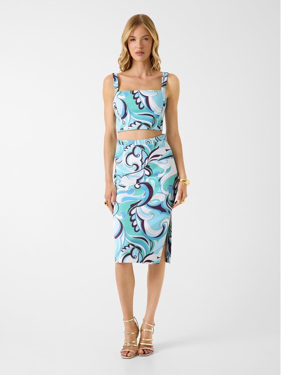 Marciano Guess Marciano Guess Spódnica mini 137662 Niebieski Classic Fit