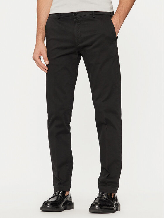 Liu Jo Liu Jo Riidest püksid QF4167 T2697 Must Regular Fit