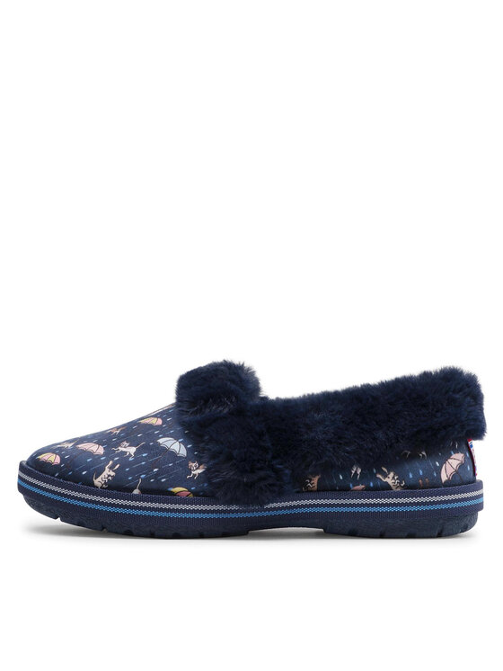 Skechers Skechers Kapcie BOBS Movie Night 113486/NVMT Granatowy