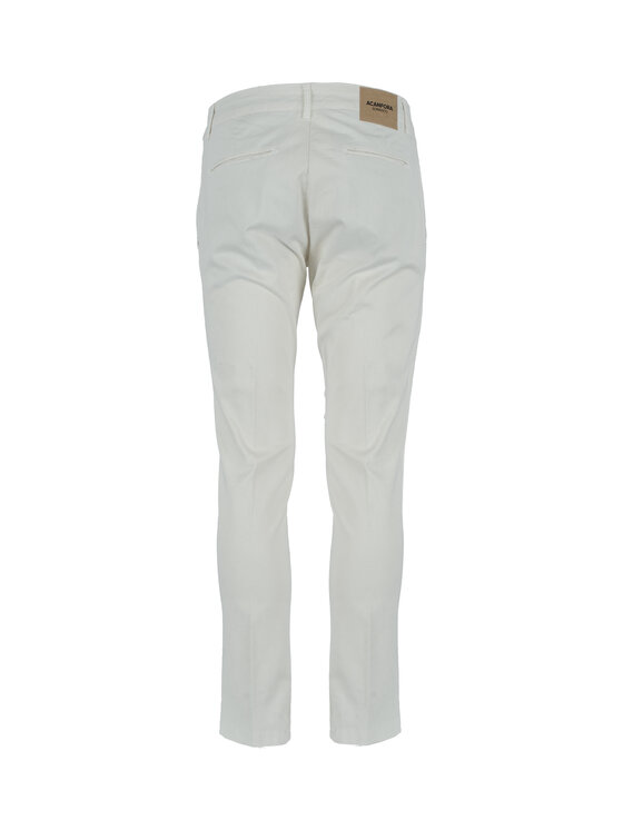 ACANFORA ACANFORA Pantaloni invernali UNVERVECE-PAN Bianco Regular Fit