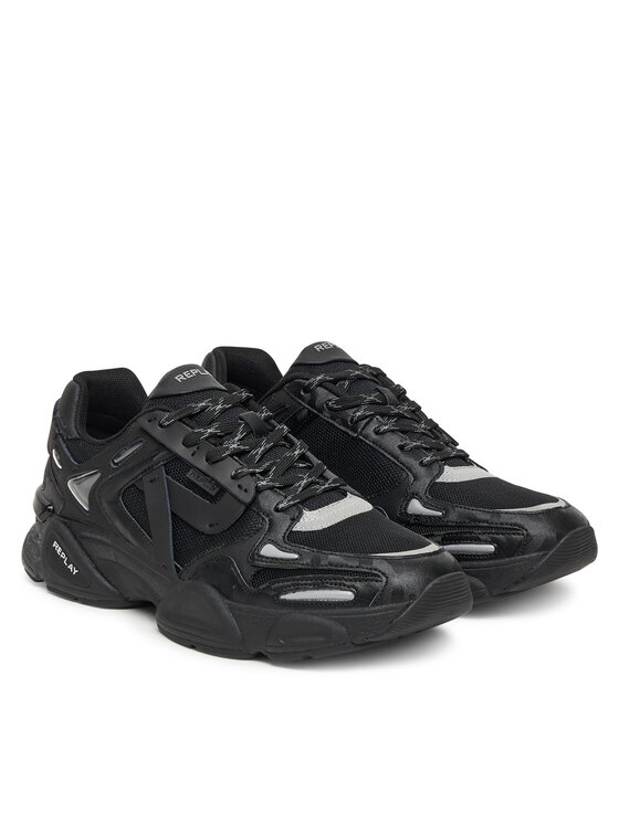 REPLAY REPLAY Sneakersy GMS9M .000.C0017T Czarny