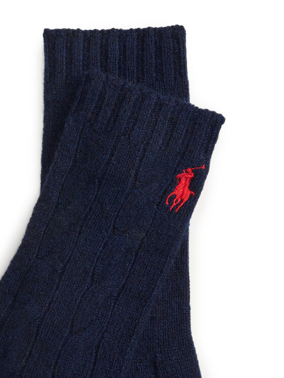 Polo Ralph Lauren Polo Ralph Lauren Pirštinės 455981440005 Tamsiai mėlyna