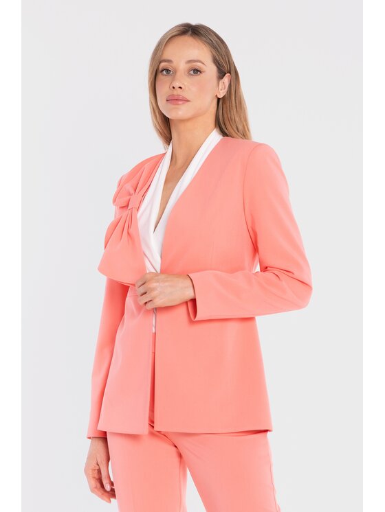 Stylove Stylove Giacca da abito S432 Arancione Tailored Fit